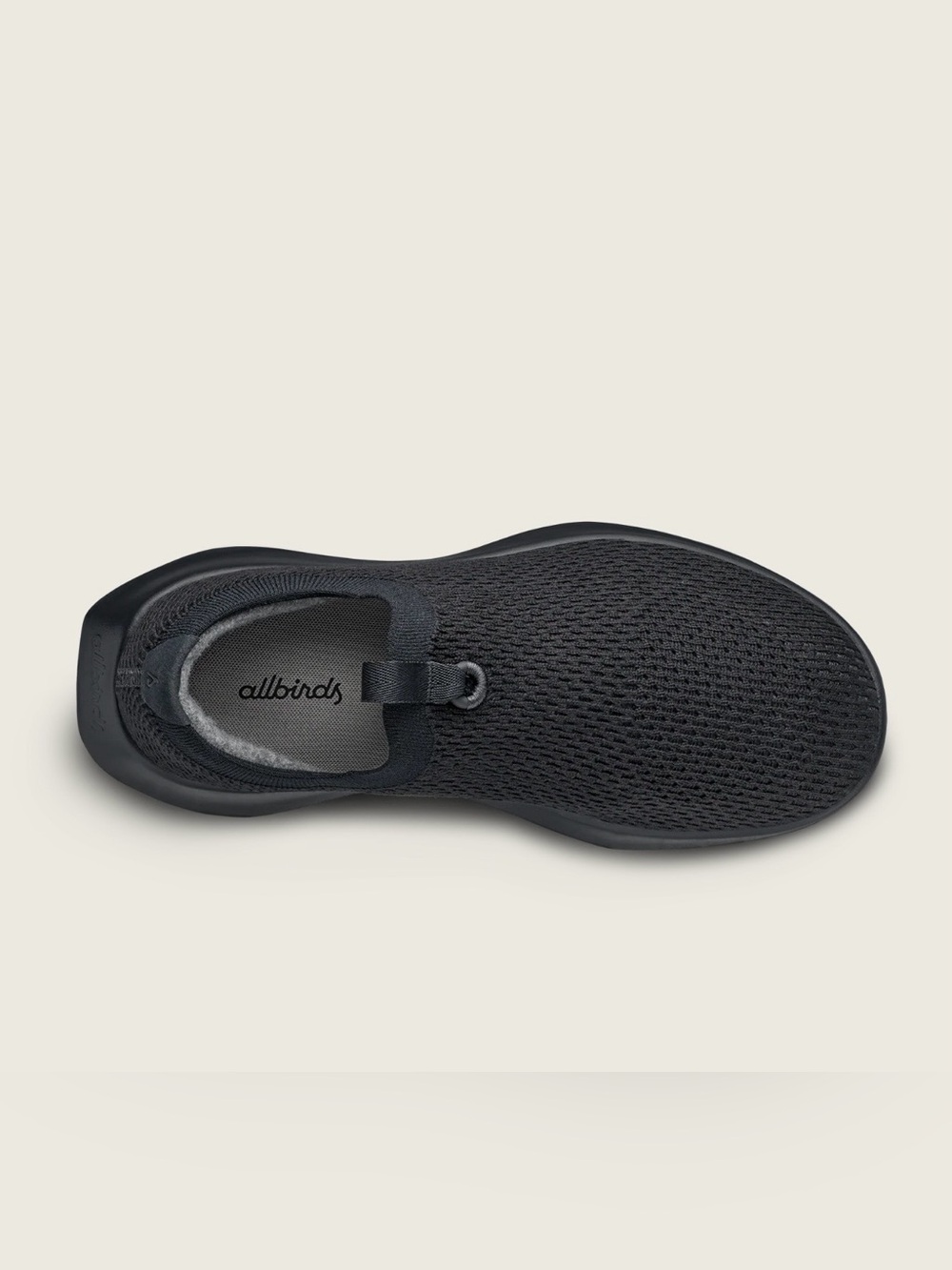 Allbirds Tree Dasher Relay Natural Black Black Sole  Slip On Shoes Men’s Sz 11